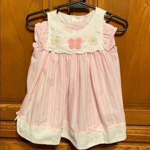 Baby girl dress and bloomers